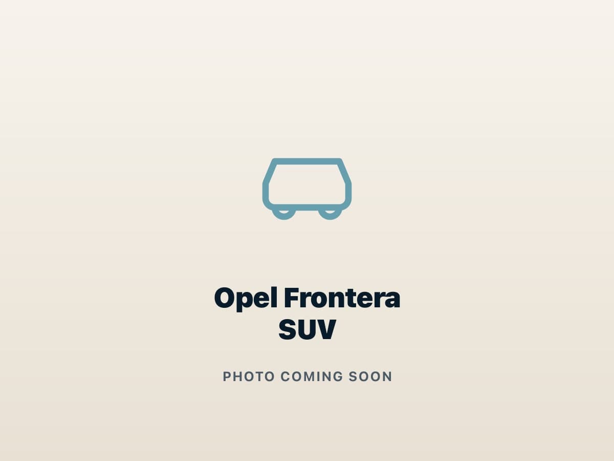 Opel Frontera SUV Automatic Turbo