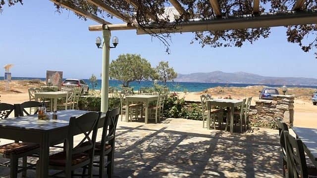 Naxian cuisine - local produce and seafood
